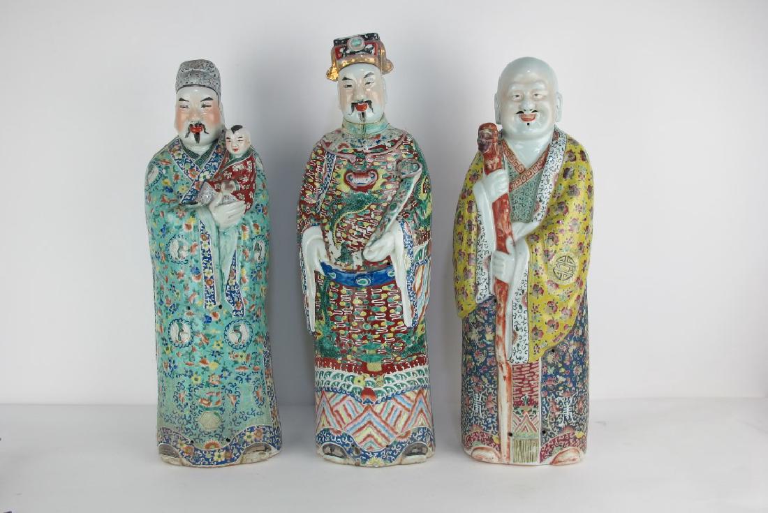 3 Chinese Porcelain Figures (1 of 14)