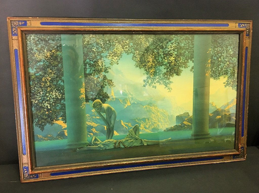 Maxfield Parrish Lithograph "Daybreak" (1 of 1)