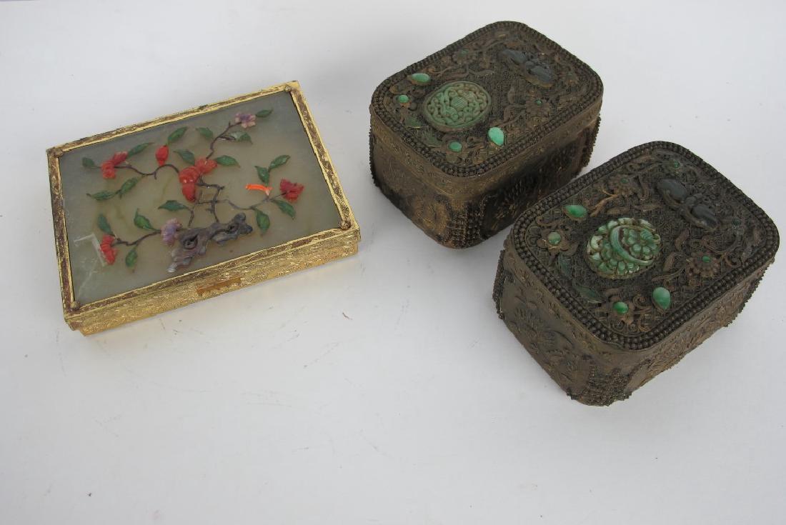 Three Jewelry Boxes with Jade (1 of 10)