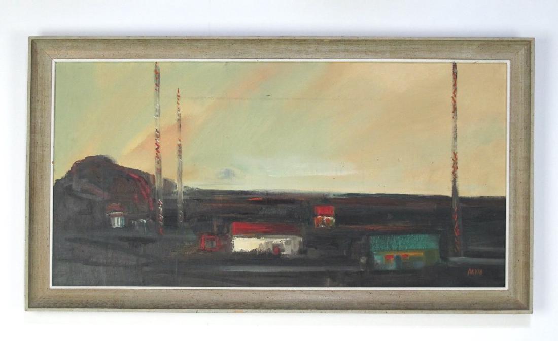 Oil on Canvas Landscape (1 of 6)