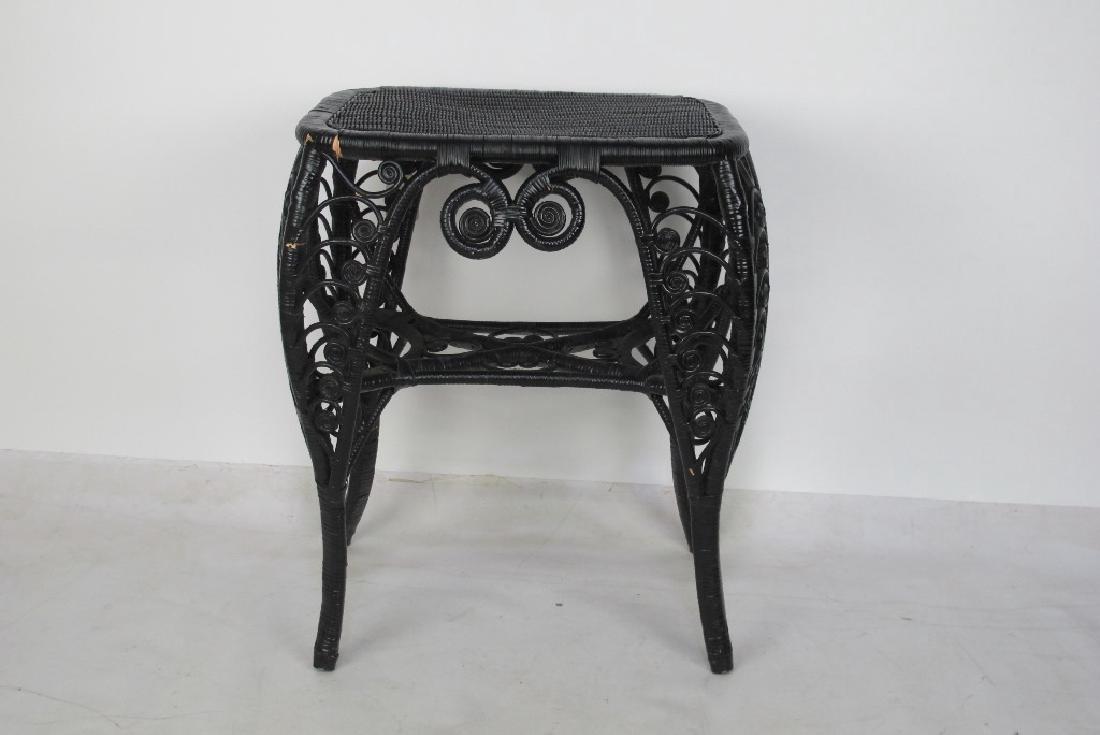 Black Wicker Table (1 of 6)