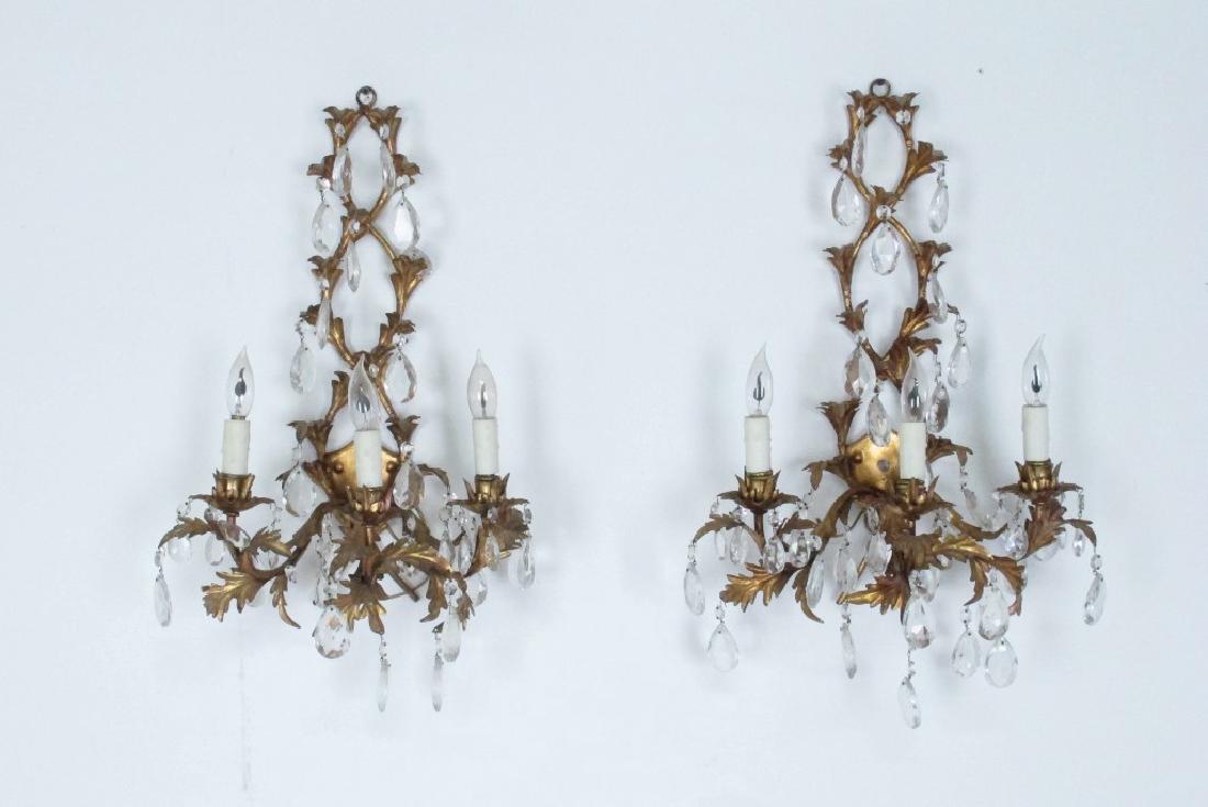 Brass Wall Sconces (1 of 8)