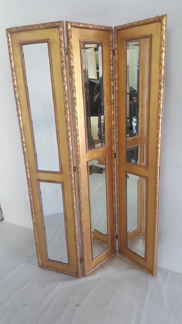 Gilt Mirrored Screen (1 of 4)