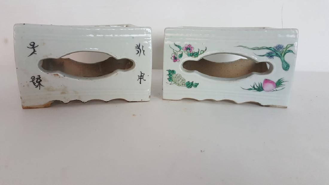 Pair of Chinese Ceramic Planters (1 of 6)