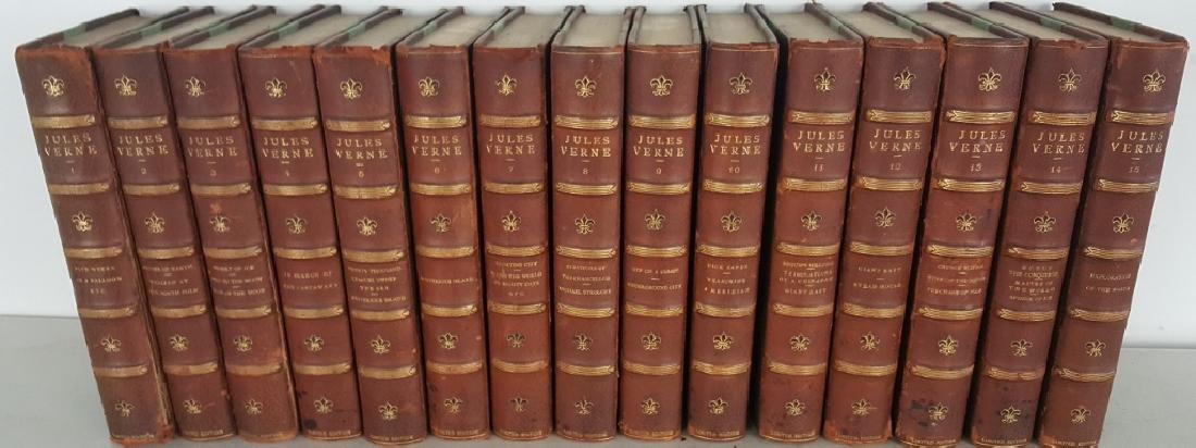 Antique 15 Volume Jules Verne Set (1 of 7)