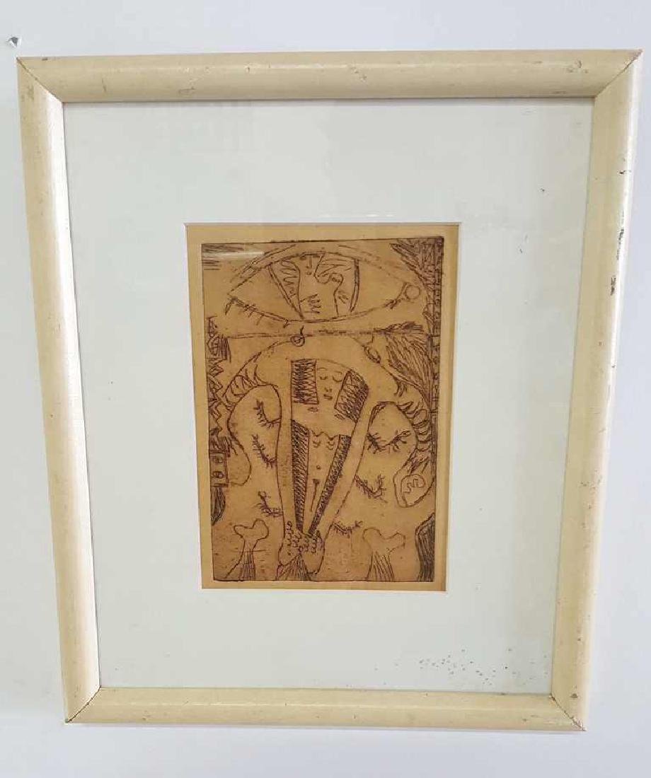 Folk Art Style Print (1 of 3)