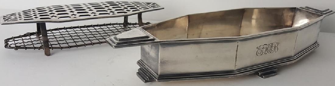 Silver Plated Monogrammed Dish (1 of 8)