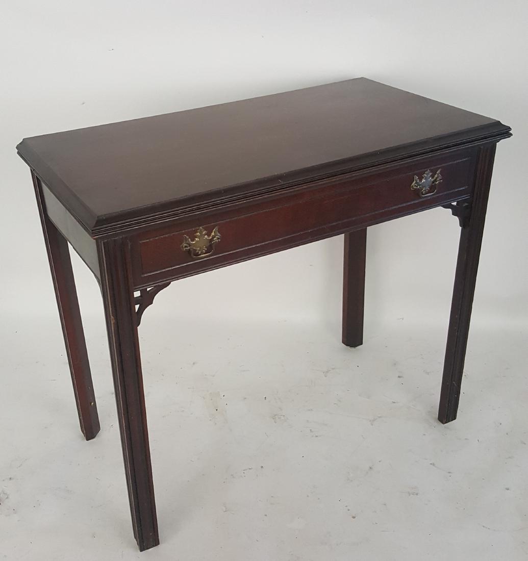 Mahogany Game Table (1 of 8)