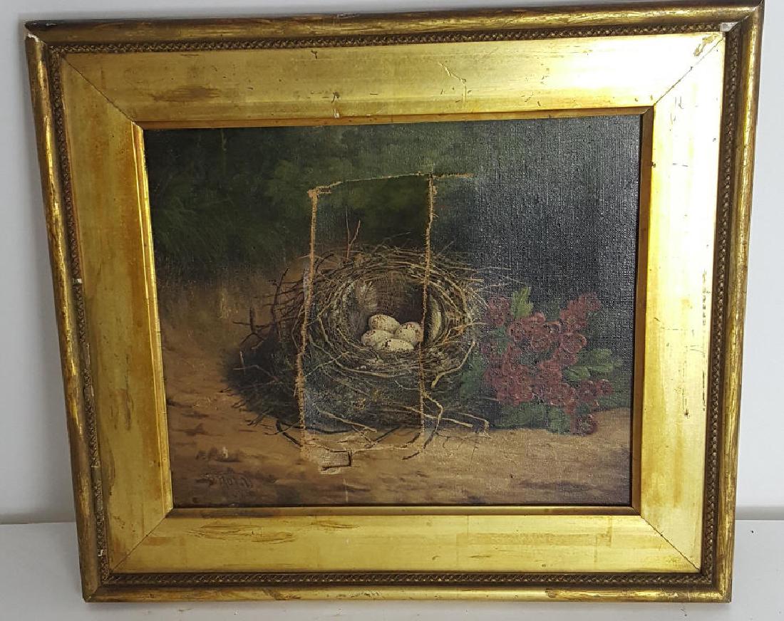 Ben Hold (1839-1917) Oil on Canvas (1 of 7)