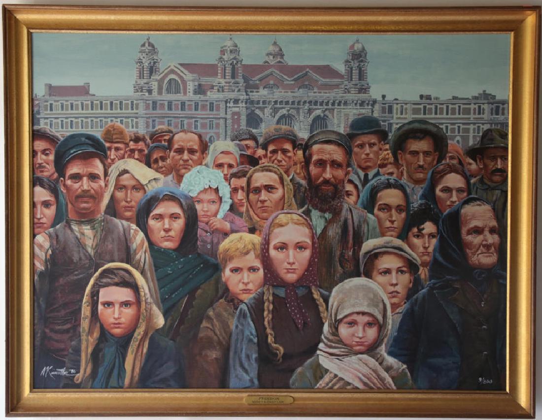 Mort Kunstler (1931-) Signed "Freedom" Giclee (1 of 11)