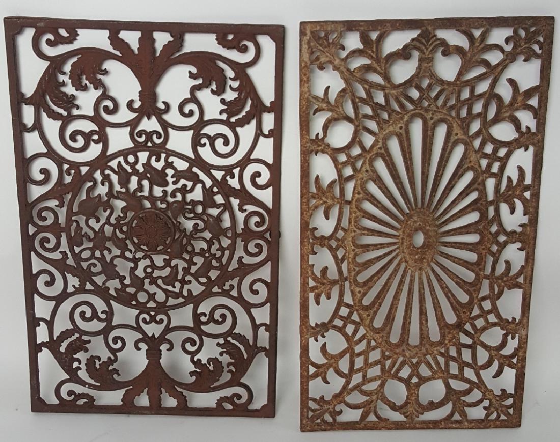 Two Wrought Iron Panels (1 of 8)