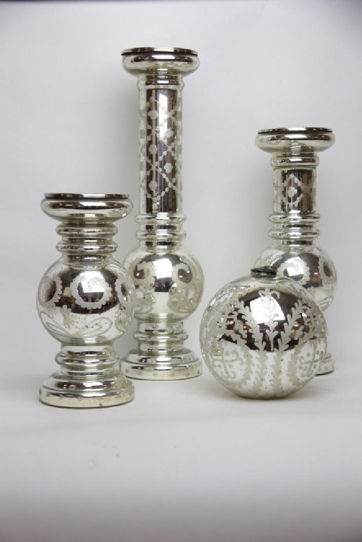 Group of 4 Metal Decorative Pieces (1 of 8)