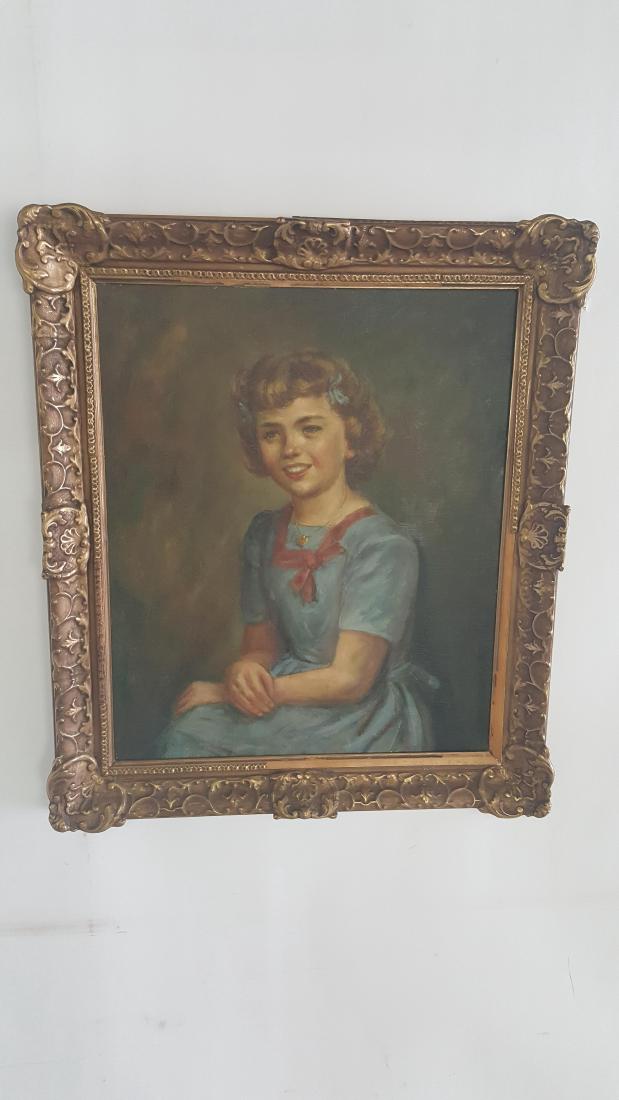 Oil on Canvas Portrait Painting (1 of 5)