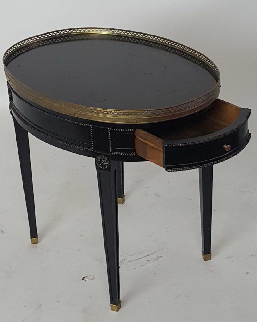 Baker Table with Brass Gallery (1 of 7)