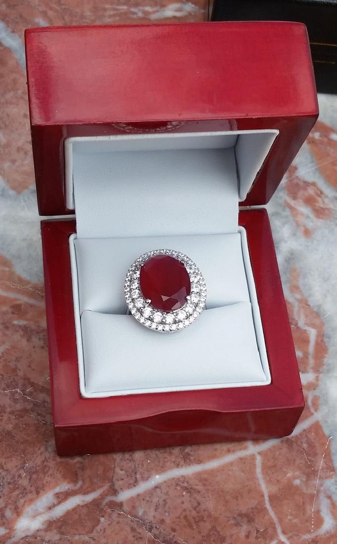 6.12ct Ruby Estate Ring (1 of 4)