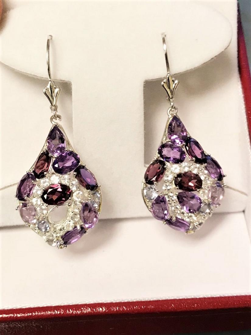 6.88 ct. Amethyst Earrings (1 of 5)