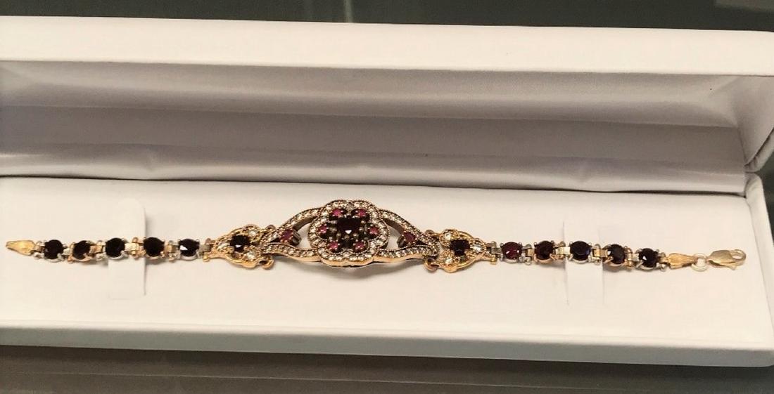 6.48 ct. Ruby Bracelet (1 of 5)