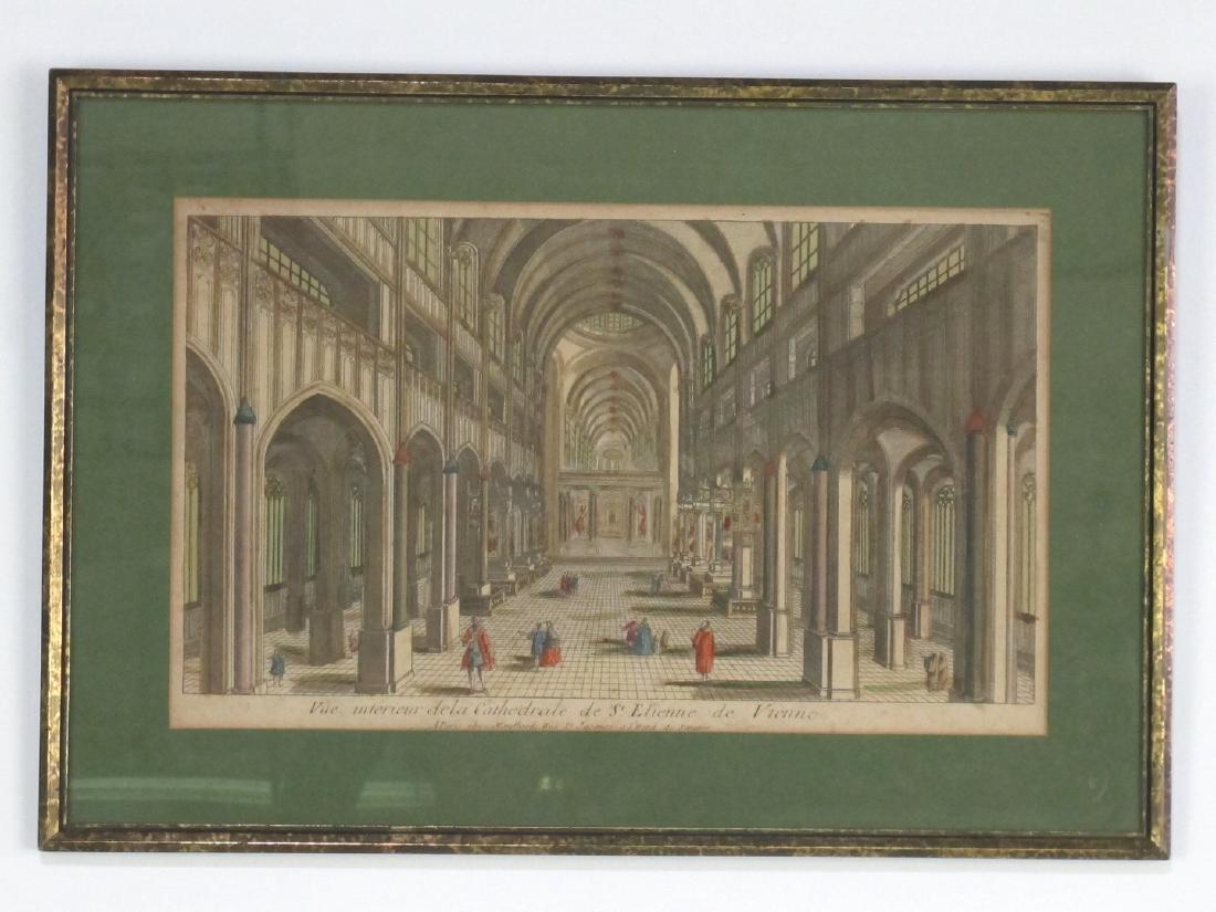 Etching of St. Stephen's Cathedral, Vienna (1 of 6)