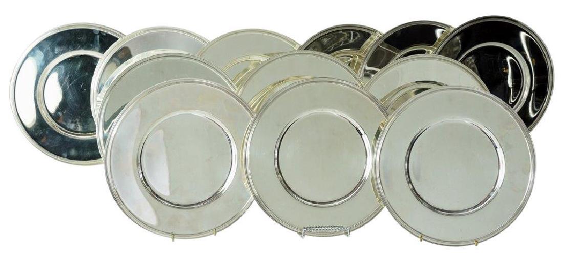 10 Christofle Silver Plated Chargers (1 of 5)