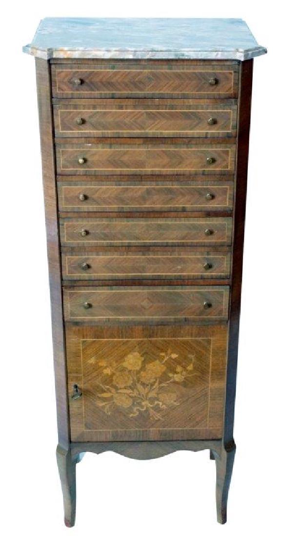 French Marble Top Semainier (1 of 5)