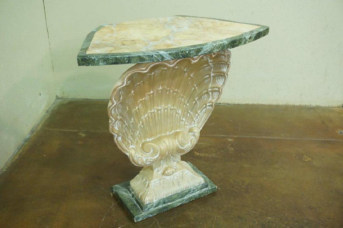 Painted Shell Console Table (1 of 6)