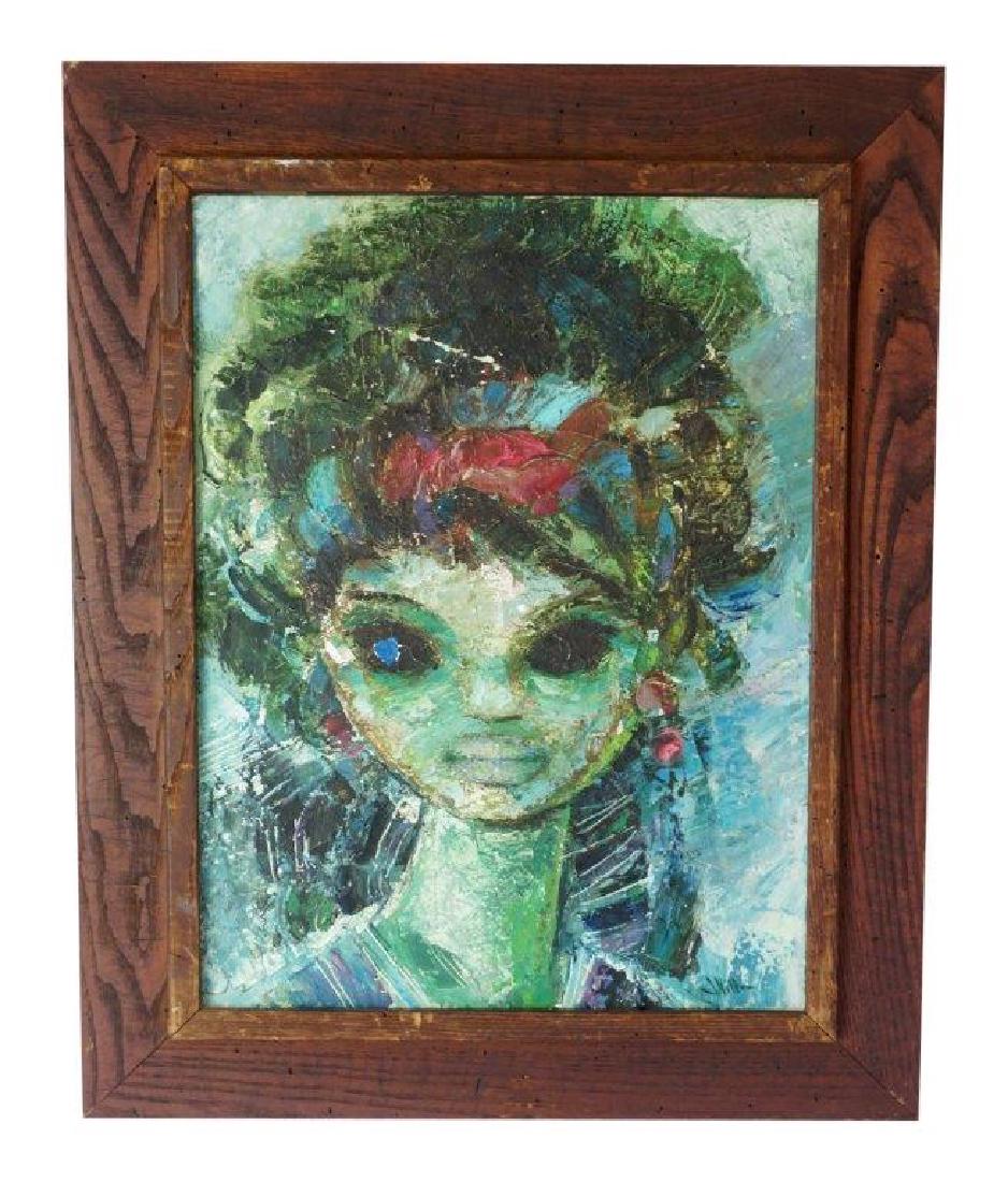 Jaime Villa Oil on Canvas Portrait (1 of 7)