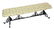 Long Wrought Iron Bench