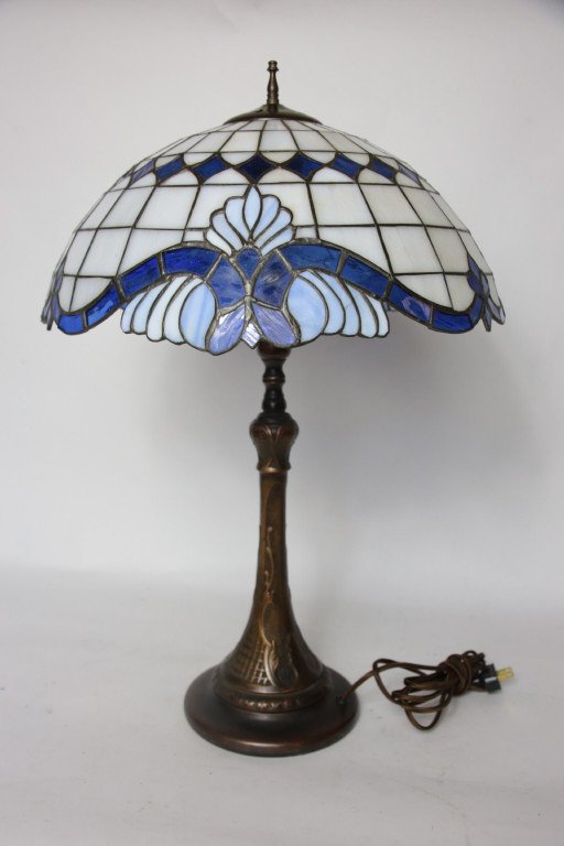 Leaded Glass Lamp (1 of 5)