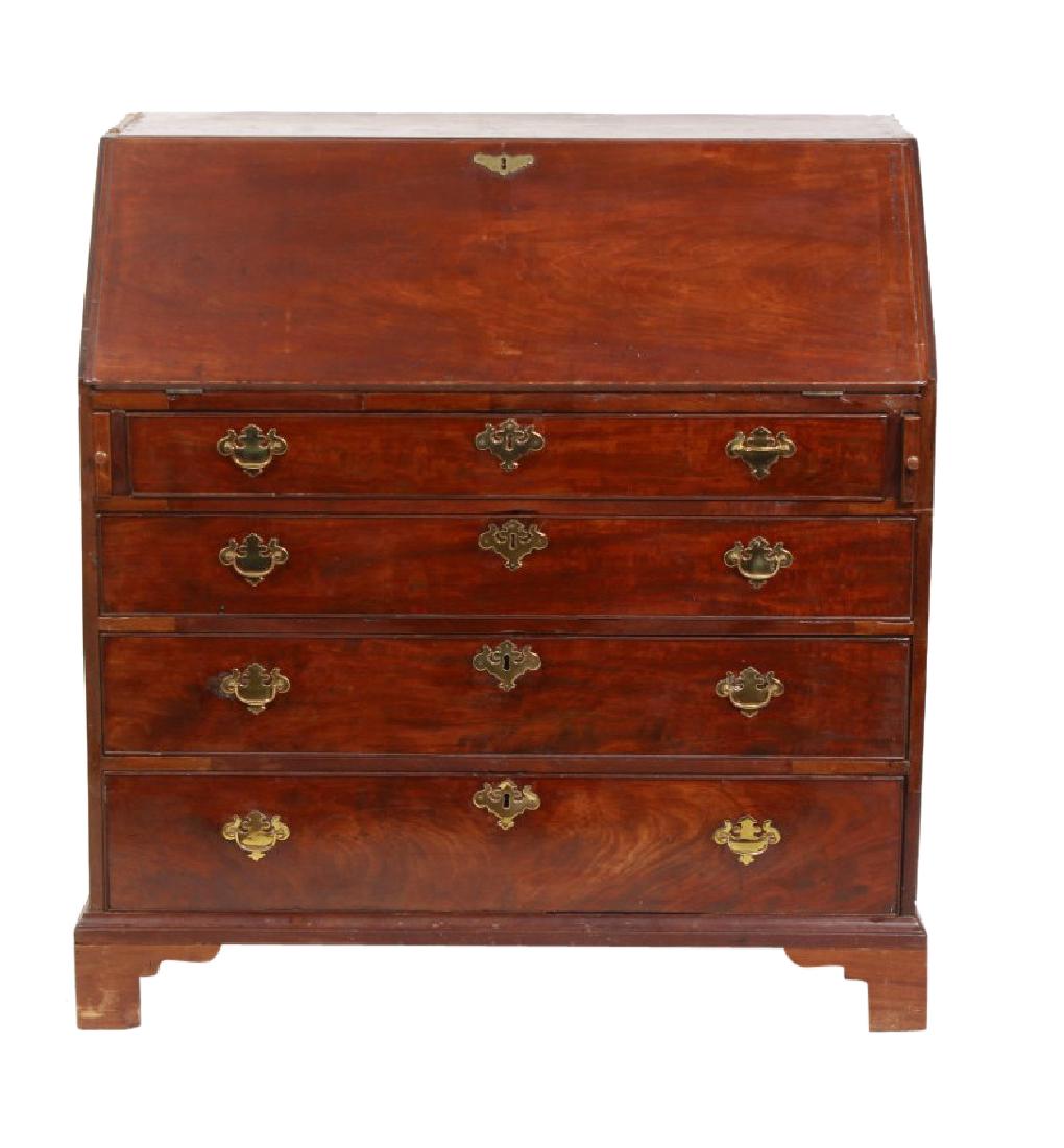 George III Style Slant Lid Desk (1 of 12)