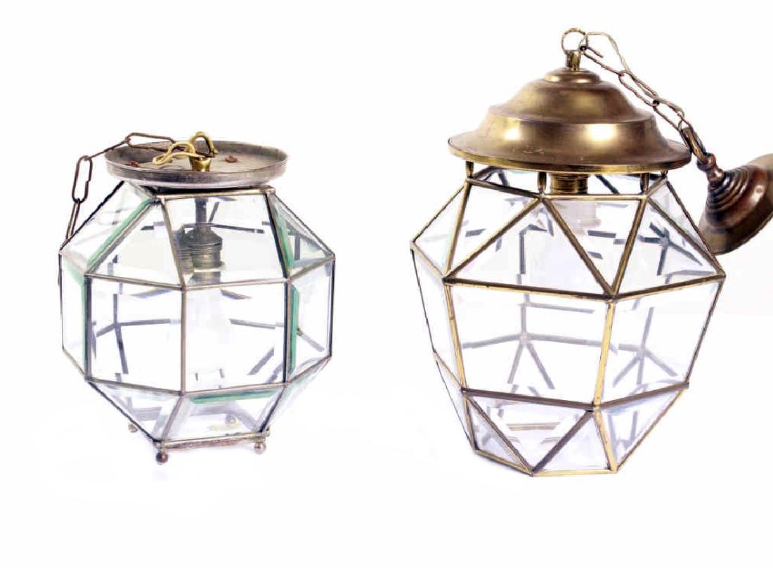2 Hexagonal Hanging Fixtures (1 of 6)