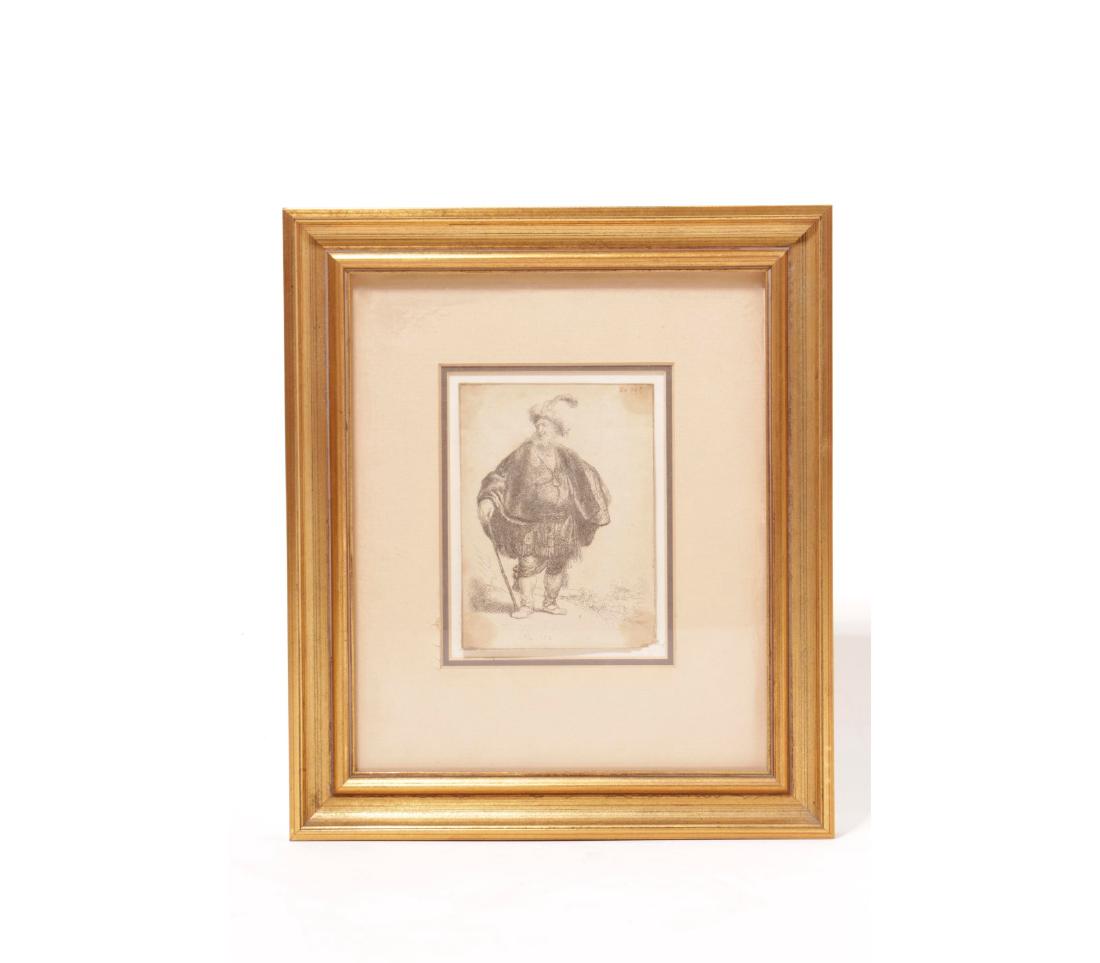 Rembrandt  Etching "The Persian" (1 of 8)