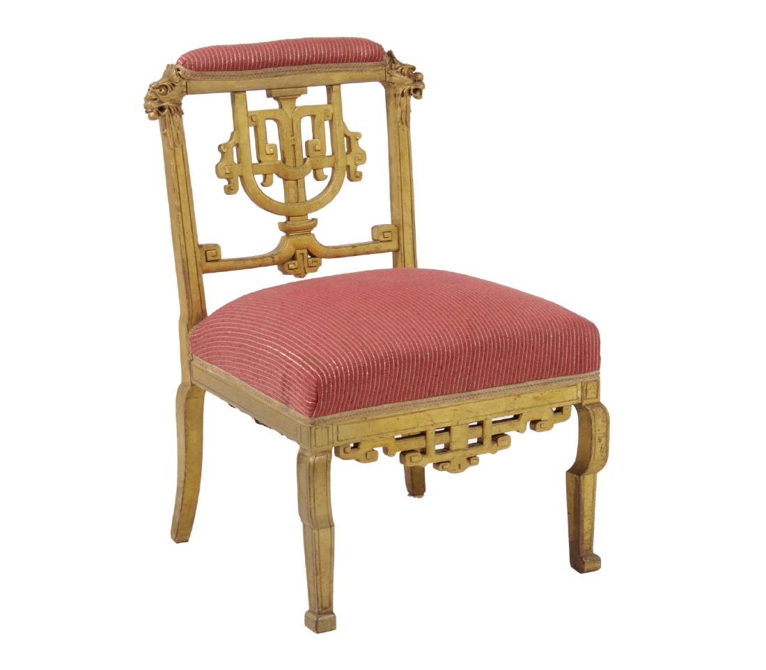 Napoleon III Slipper  Chair (1 of 6)