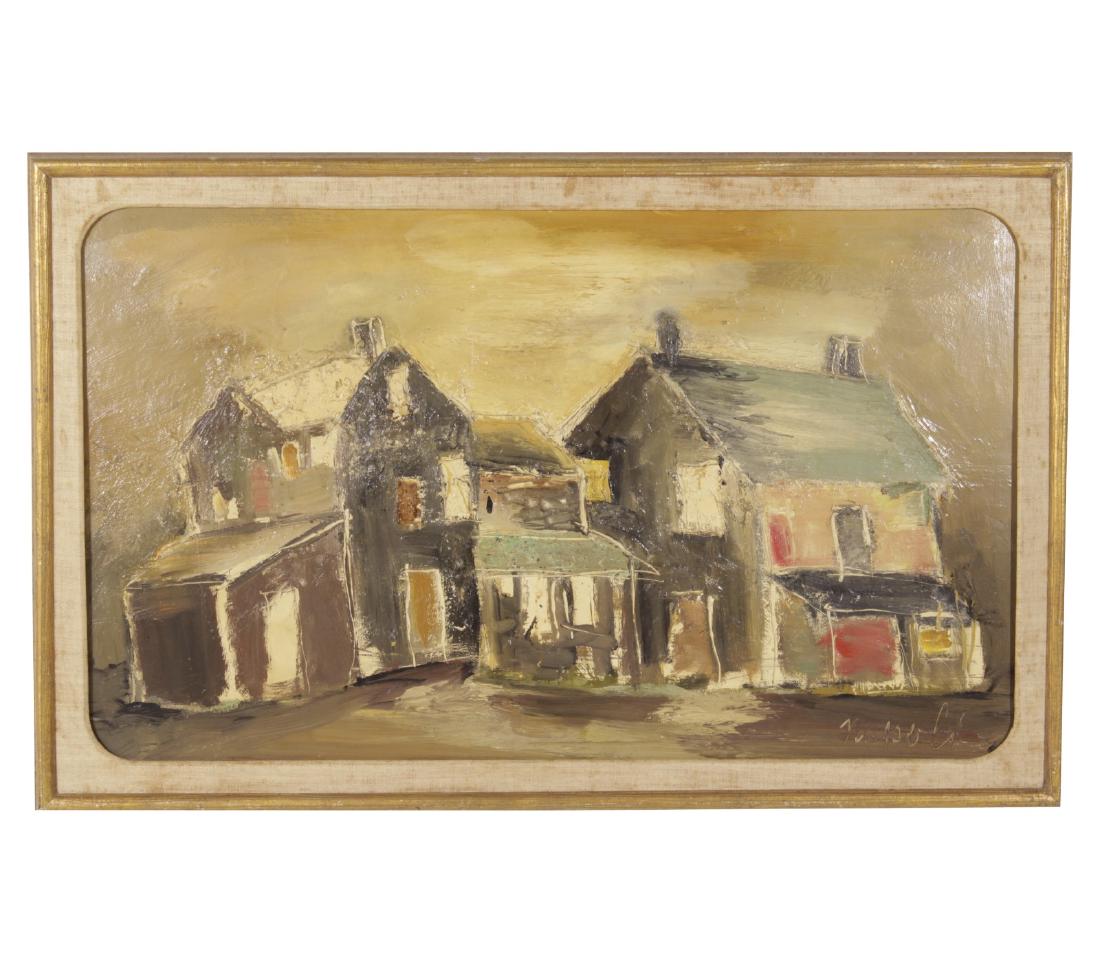 Giuseppe Napoli 1929- Italy Oil on Tabletop Panel (1 of 10)