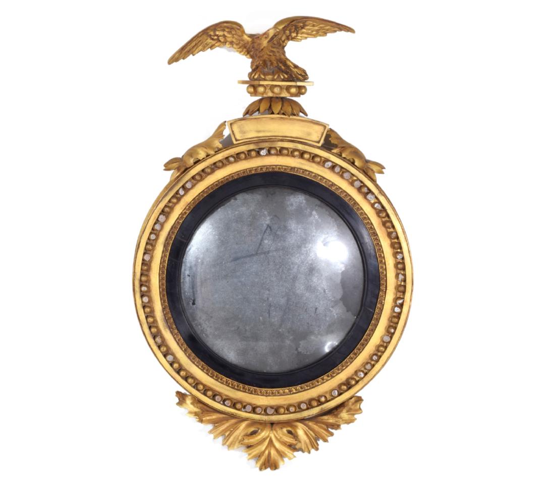 Regency Convex Mirror (1 of 10)