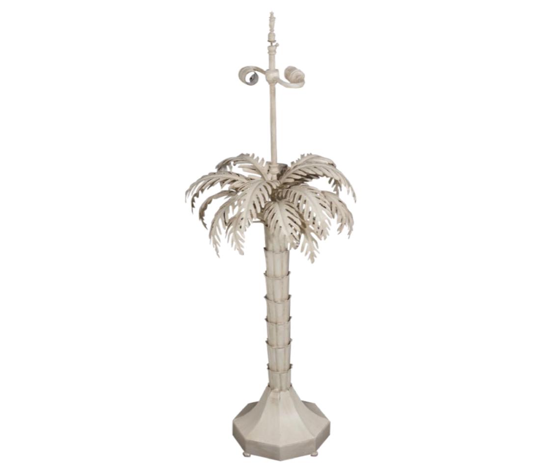 Palm Tree Lamp in Tole (1 of 7)