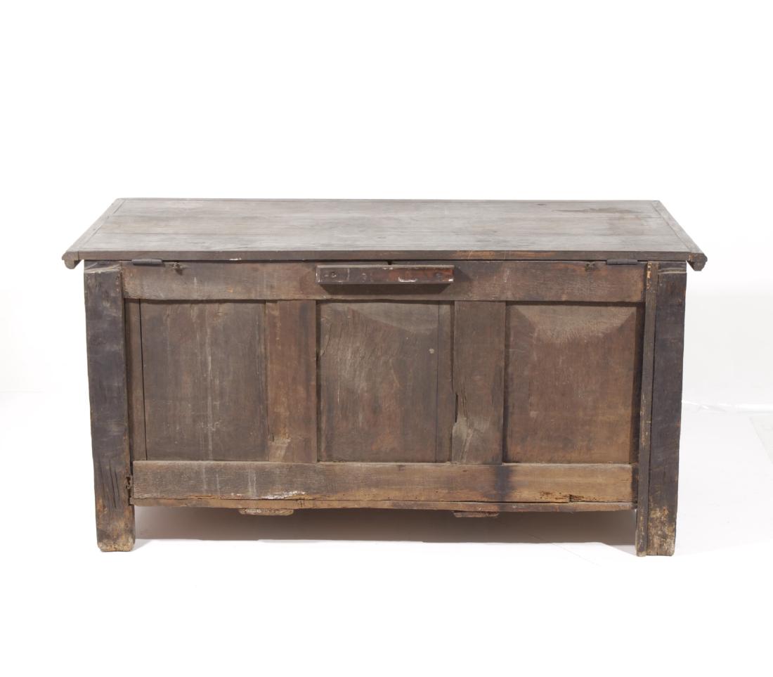 17th Style Jacobean Oak Chest (1 of 9)