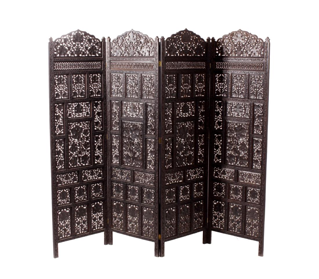 Carved Indian Room Divider