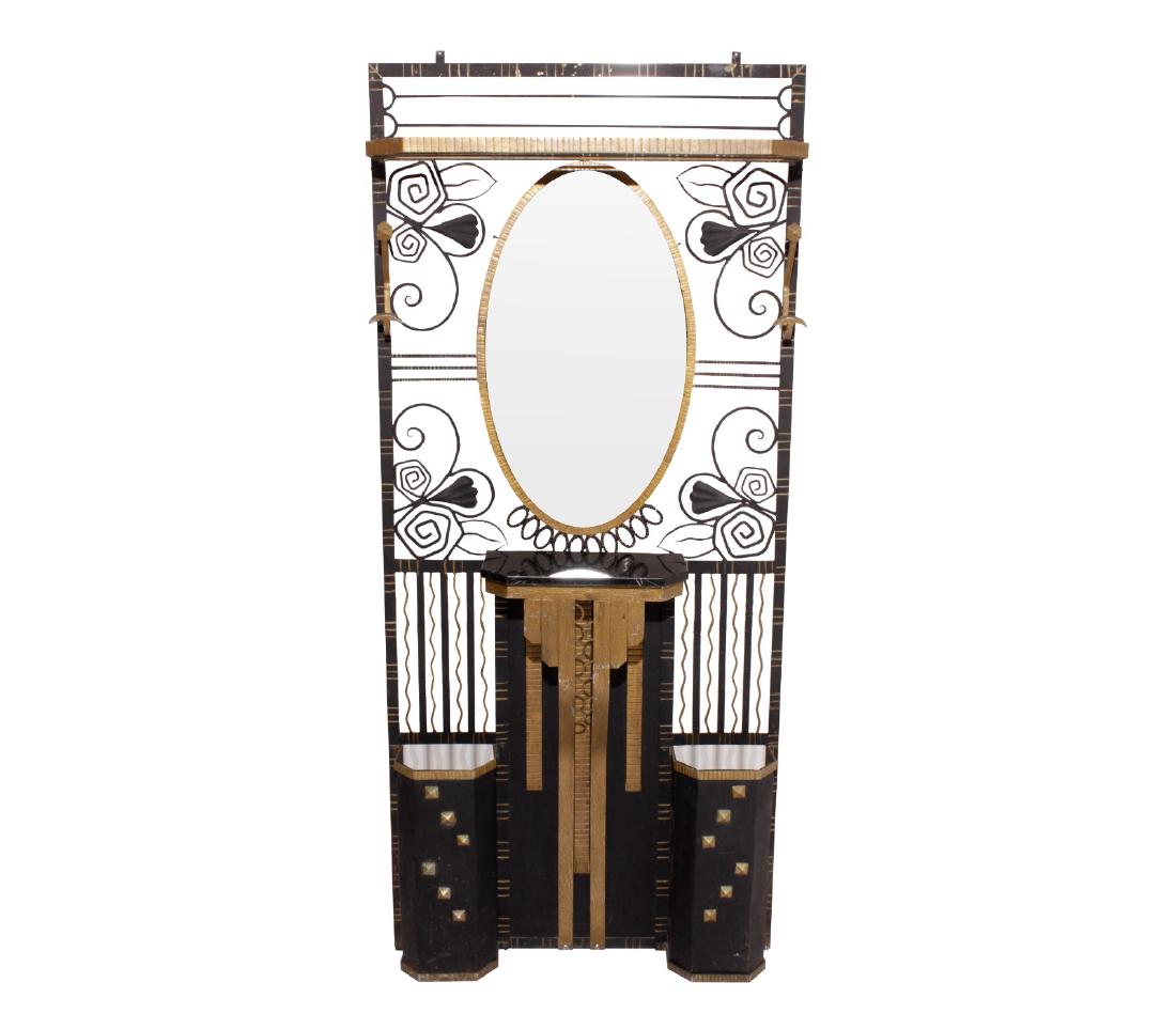 Edgar Brandt Hall Tree in Iron (1 of 8)