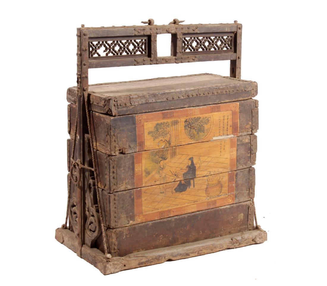 Chinese Stacking Travel Baskets (1 of 10)