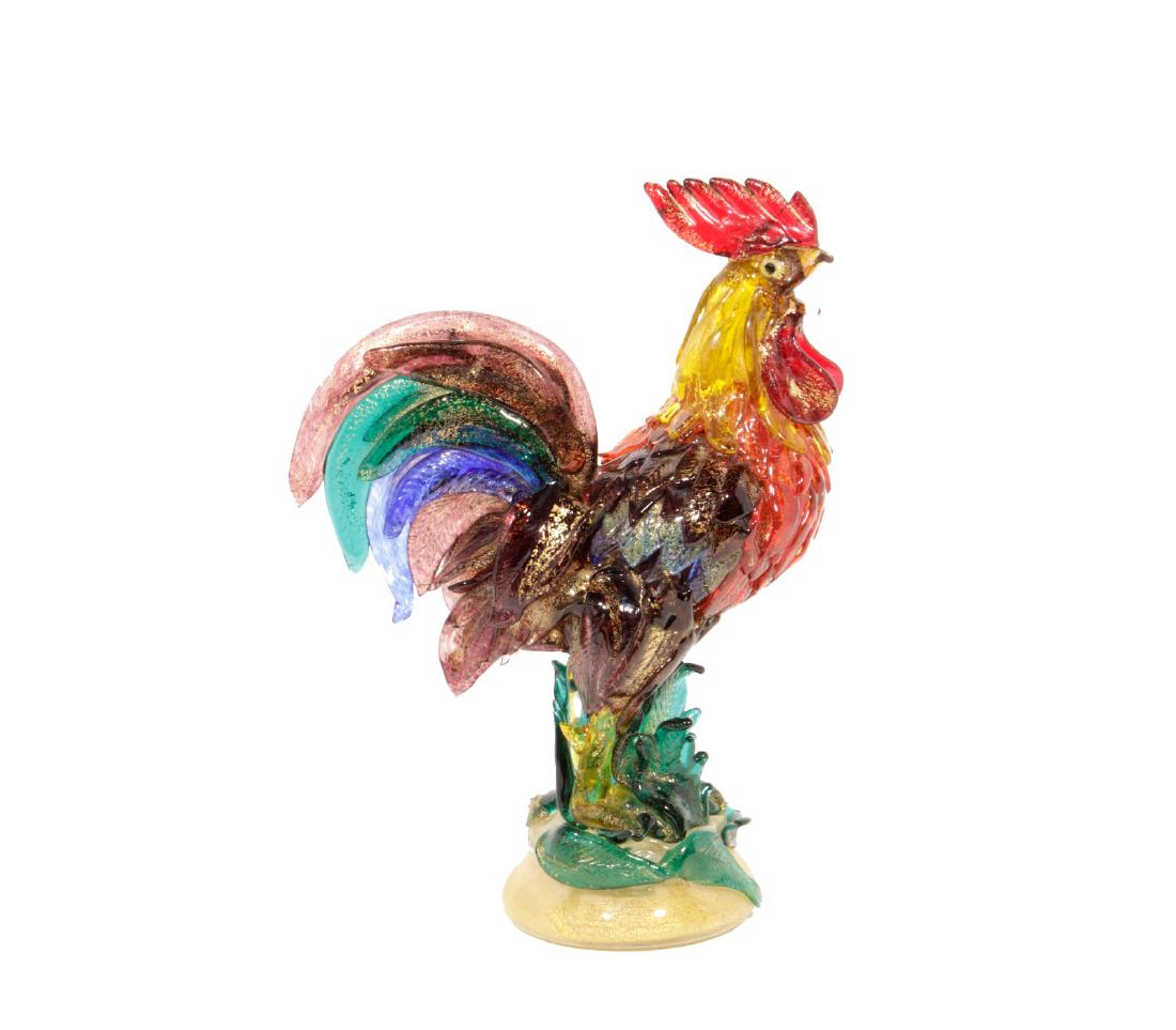 Murano Glass Rooster (1 of 9)