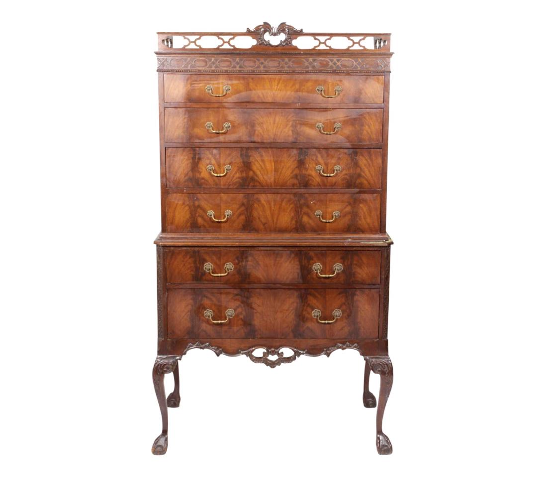20th C George III Style Chest (1 of 9)