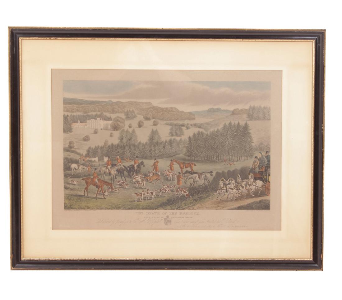 Aiken Print "The Death of the Roebuck" (1 of 10)