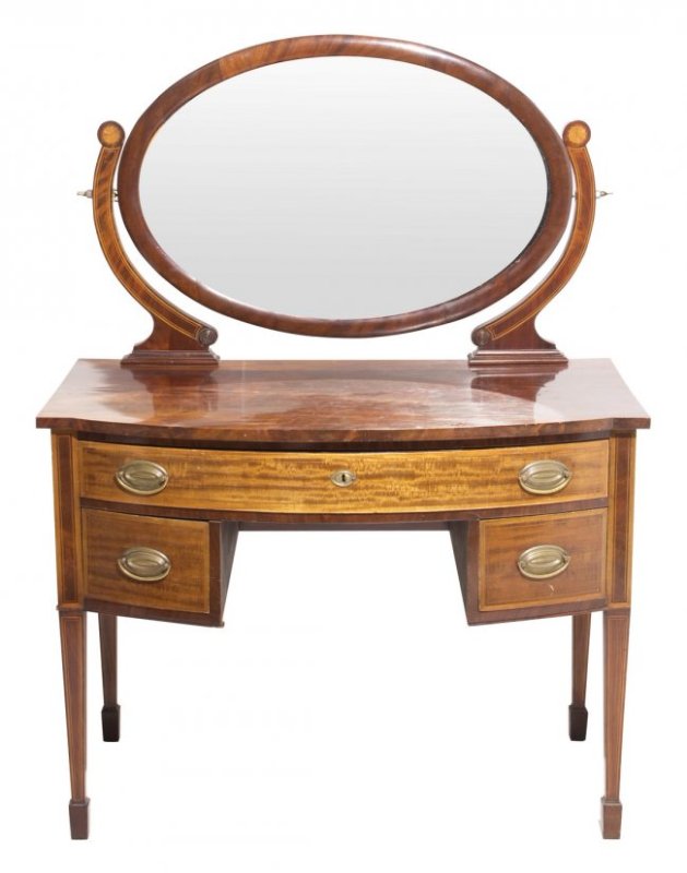 Inlaid English Vanity (1 of 8)