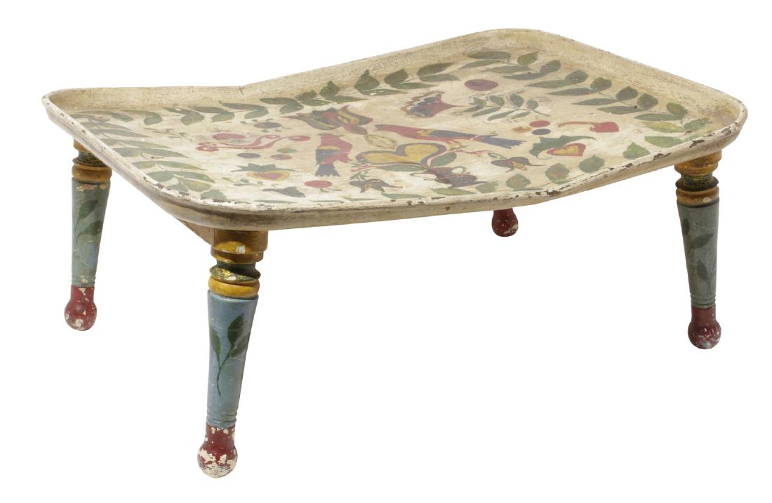 18th C. Style Painted Bed Tray (1 of 7)