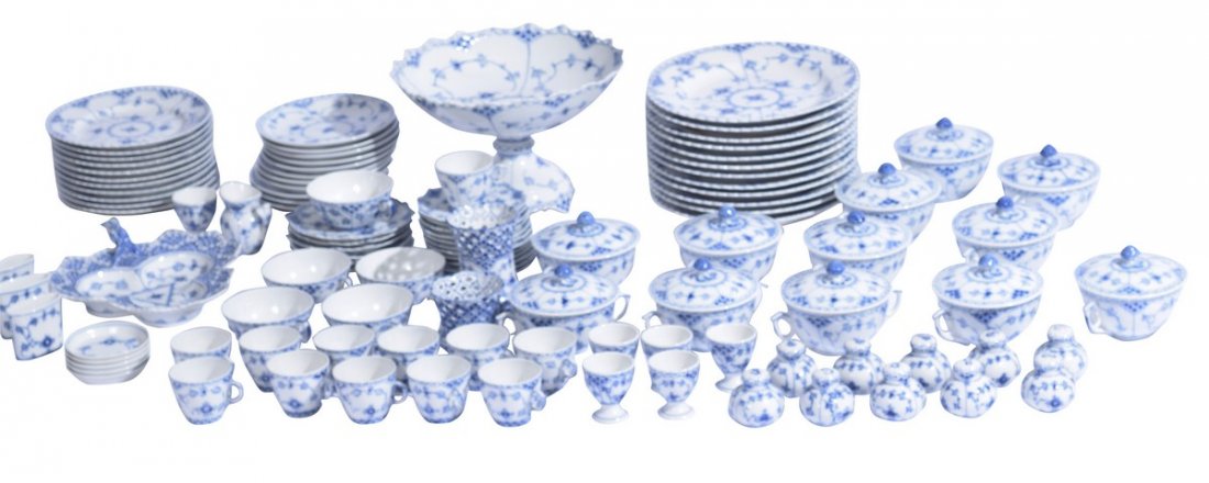 Assembled Lot of Royal Copenhagen Tablewares (1 of 5)
