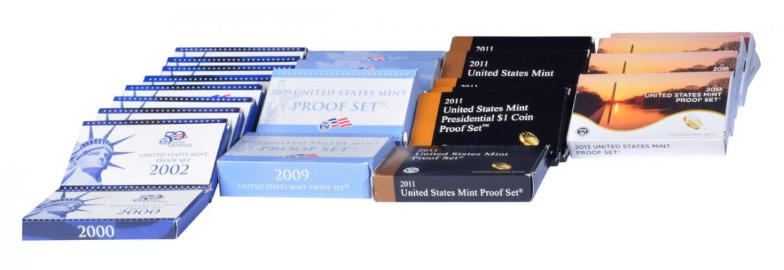 Lot of Twenty - Eight US Mint Proof Sets (1 of 7)