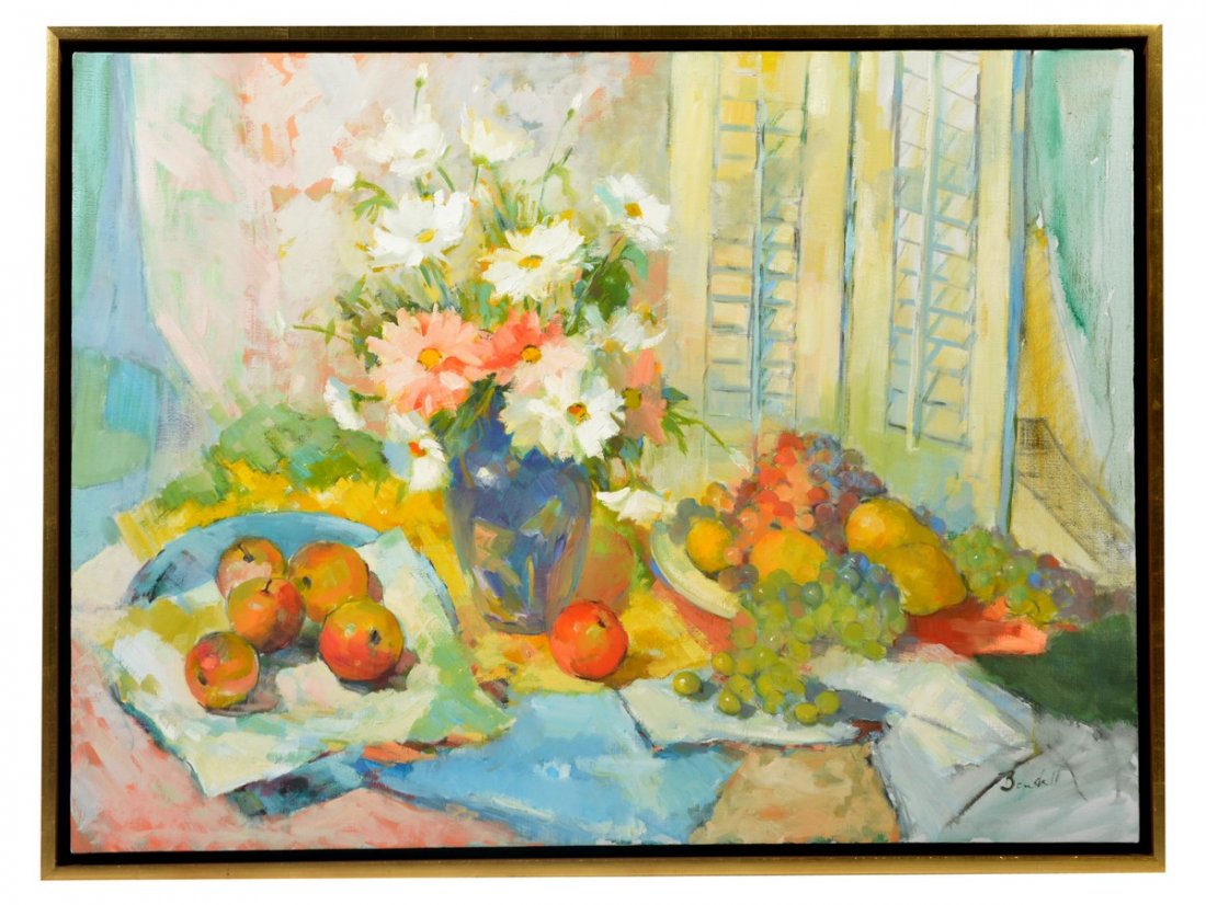 Oil on canvas Marilyn Bendell Still Life (1 of 3)
