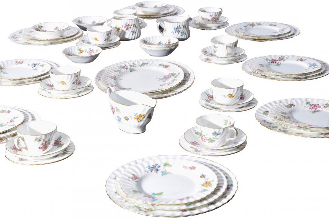 Extensive Partial 62 P Minton China Dinner Service (1 of 4)