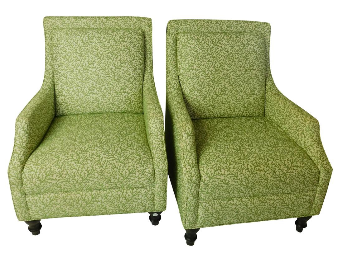 Pair Club Chairs from Breakers Hotel (1 of 4)