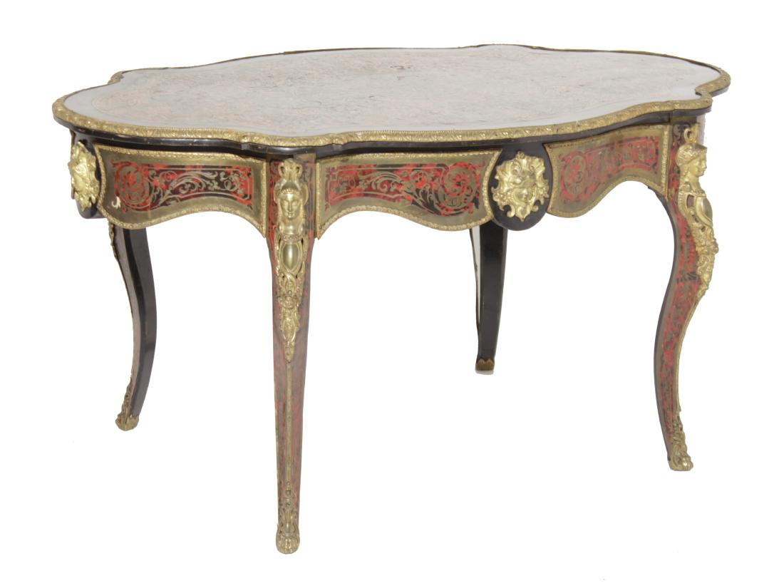Napoleon III Boulle Center Table (1 of 10)